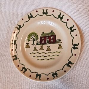 VINTAGE DISCONTINUED METLOX POPPYTRAIL SALAD PLATE CALIFORNIA PROVINCIAL